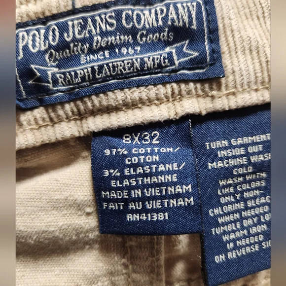Ralph lauren corduroy pants - Picture 5 of 9